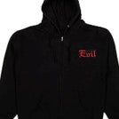 Classic Evil Black Hoodie Men's